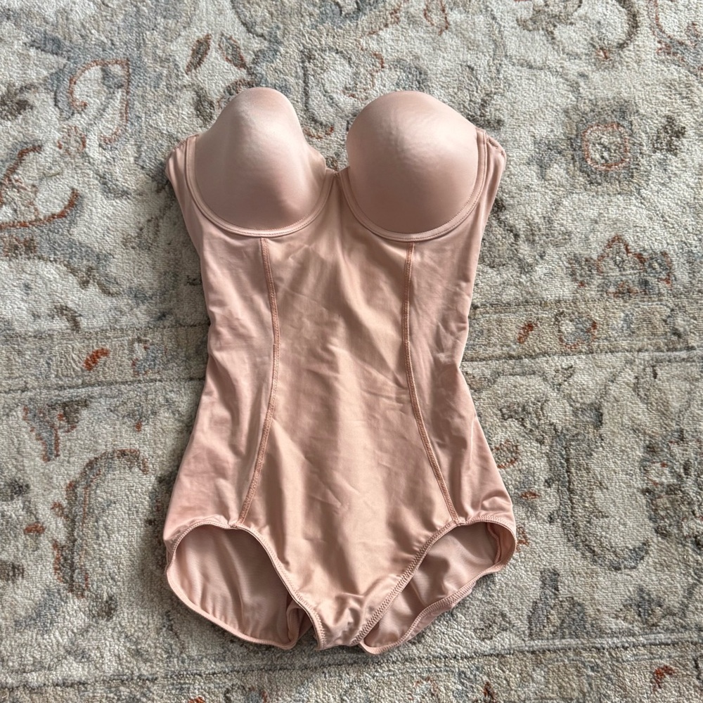 SPANX Blush Strapless Bodysuit - Picture 2 of 5